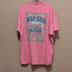 Gildan Pink Short Sleeve Tee